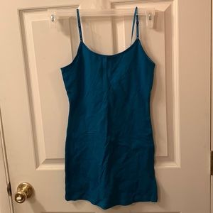 NEW Long Dark Greenish Blue Small Tank Top